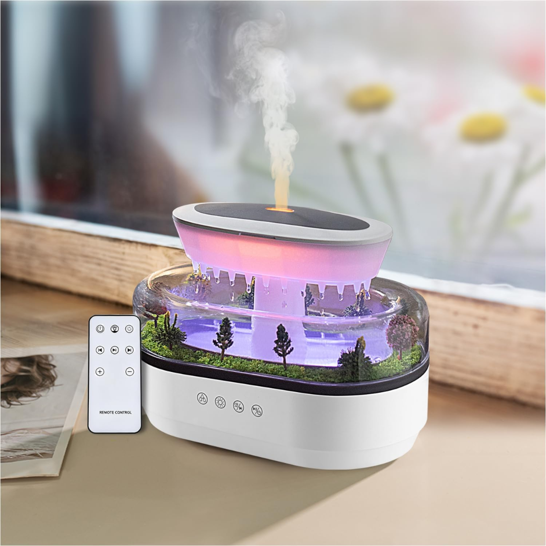 Humidificador de ruido blanco Zoveri con luz ambiental